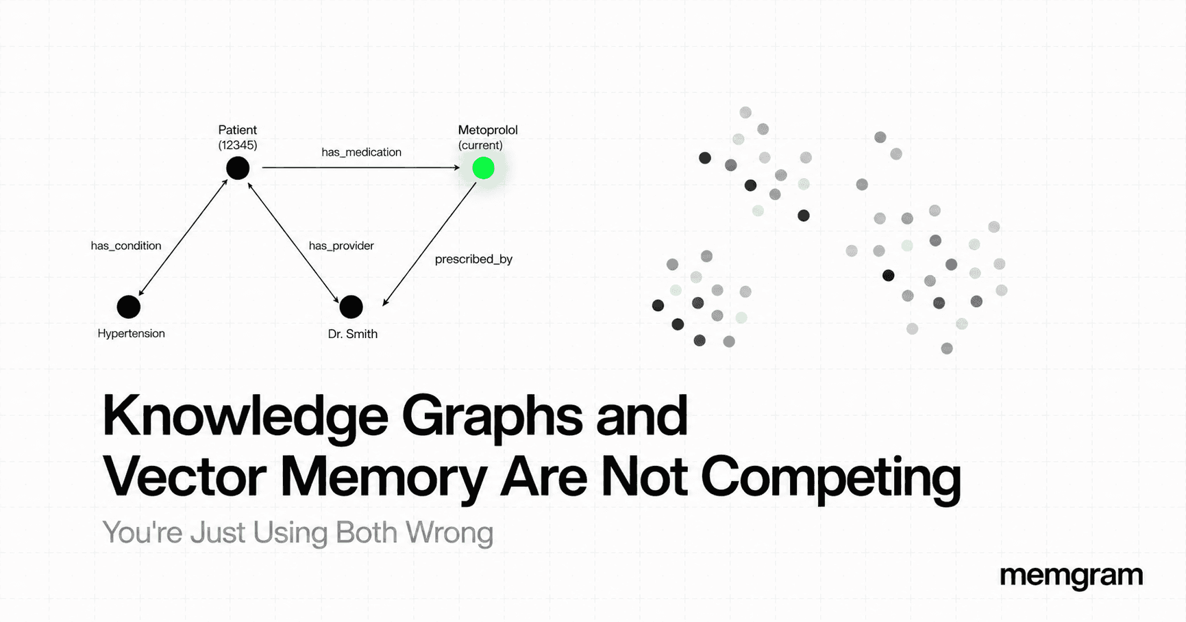Knowledge Graphs and Vector Memory Are Not Competing. You're Just Using Both Wrong